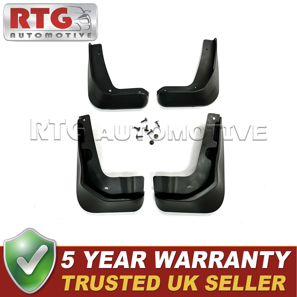 Tailored Mud Flaps Set of 4 For Ford Focus Hatchback 2012-2018 RTG