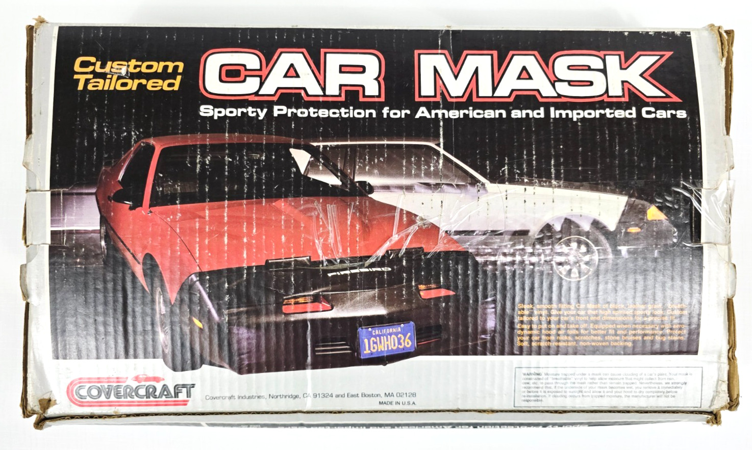 NEW CoverCraft Car Bra Front End Mask Lincoln Mark VII 7 1984-88 Part #M195 2416