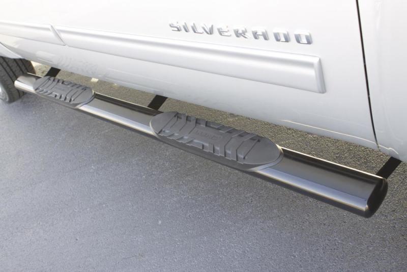 LUND 23976004 5 Inch Oval Straight Stainless Steel Nerf Bars for 09-17 Dodge Ram