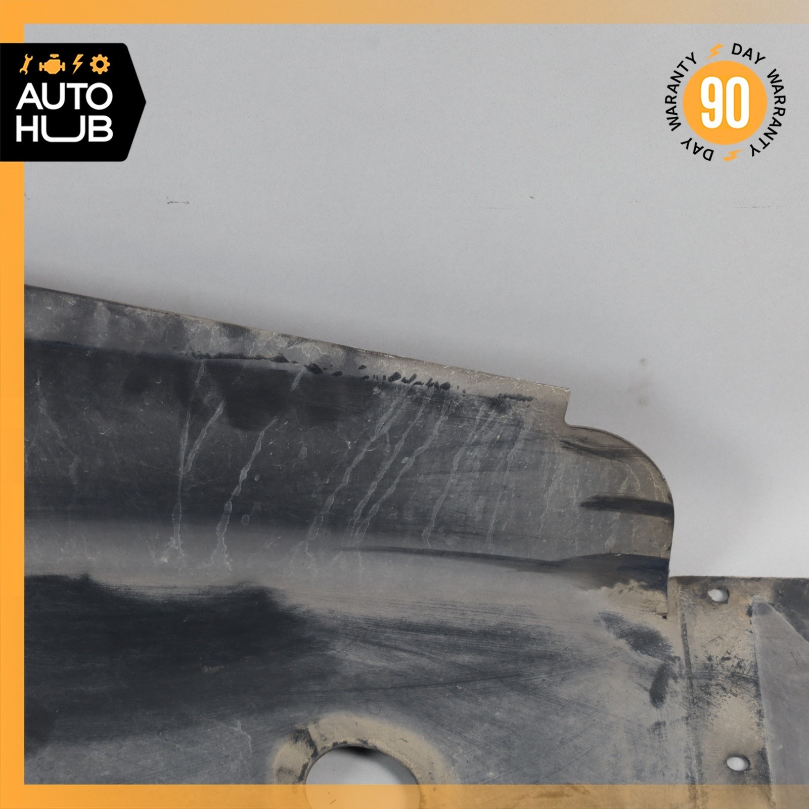 05-18 Mercedes W463 G550 G63 Rear Lower Fuel Tank Skid Plate Metal Shield OEM