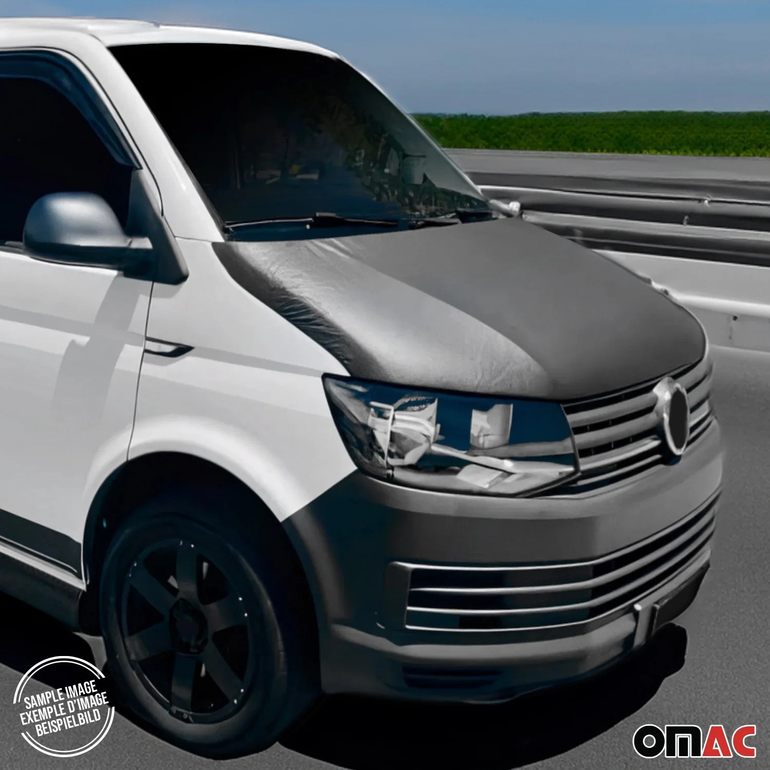2014-2022 RAM ProMaster Car Bonnet Mask Hood Bra Black Full Coverage 1 Pc