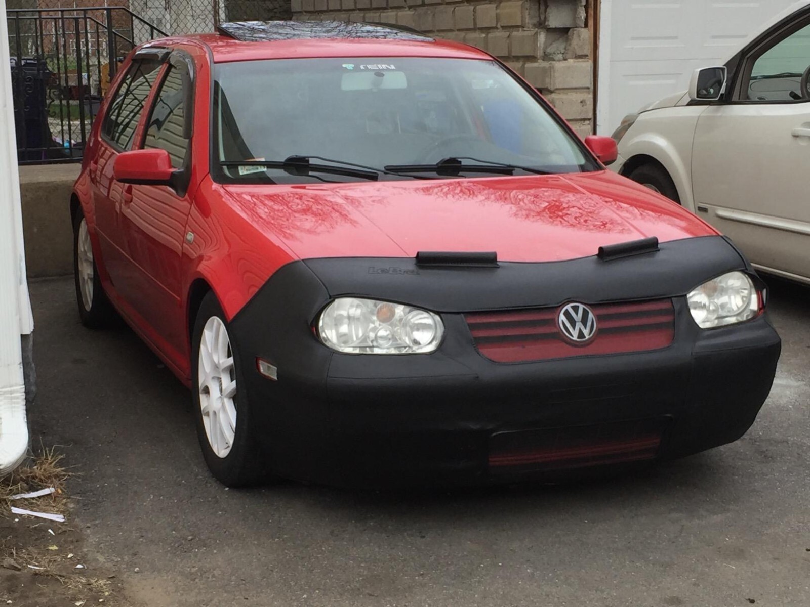 Lebra Front End Mask Bra Cover for 1999 – 2005 Volkswagen Golf GTI GLS GL TDI