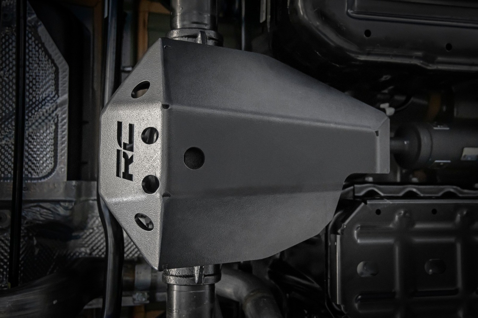 Rough Country For Jeep M220 Rear Diff Skid Plate (18-21 Wrangler JL)