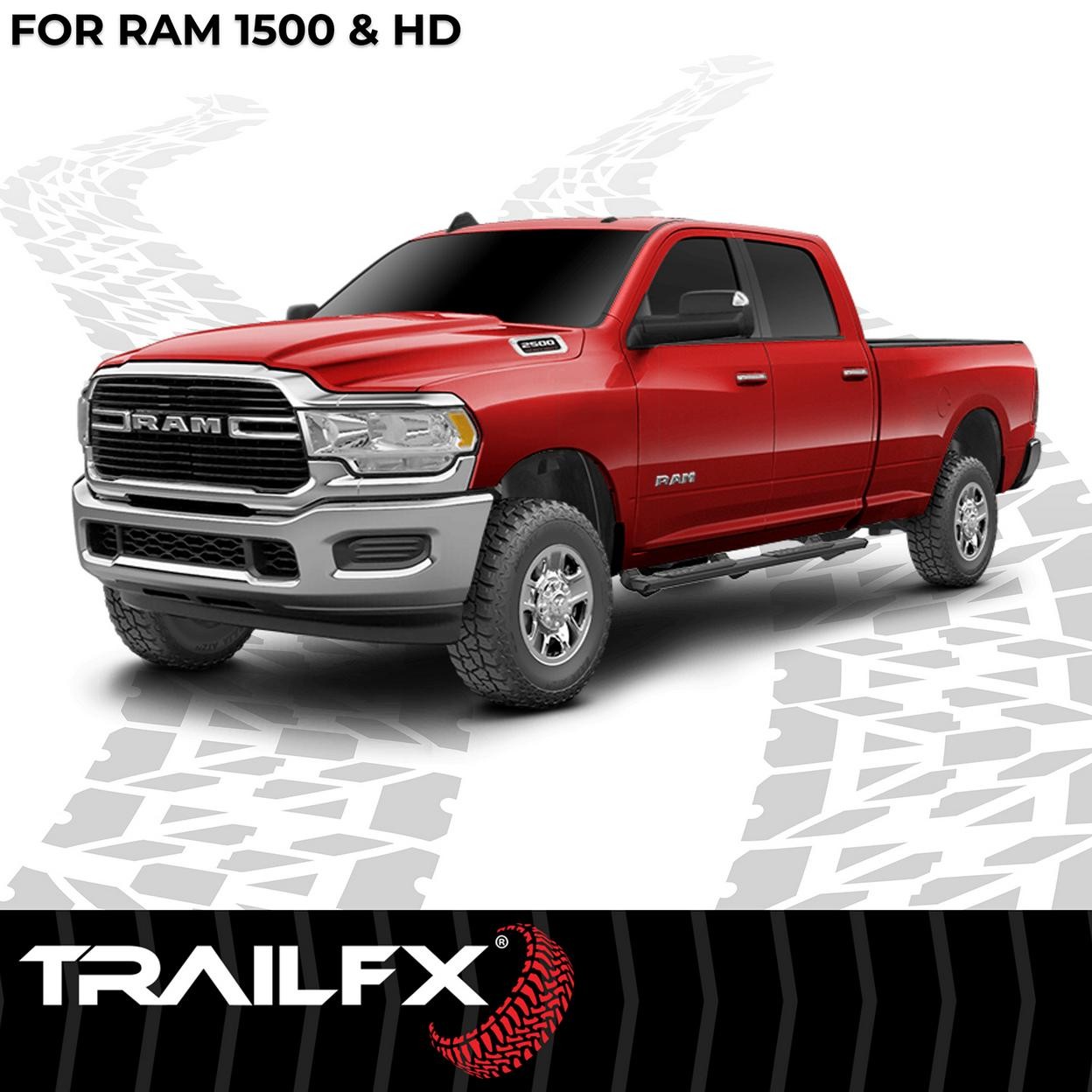 TrailFX AL4009B Rocker Panel Mount