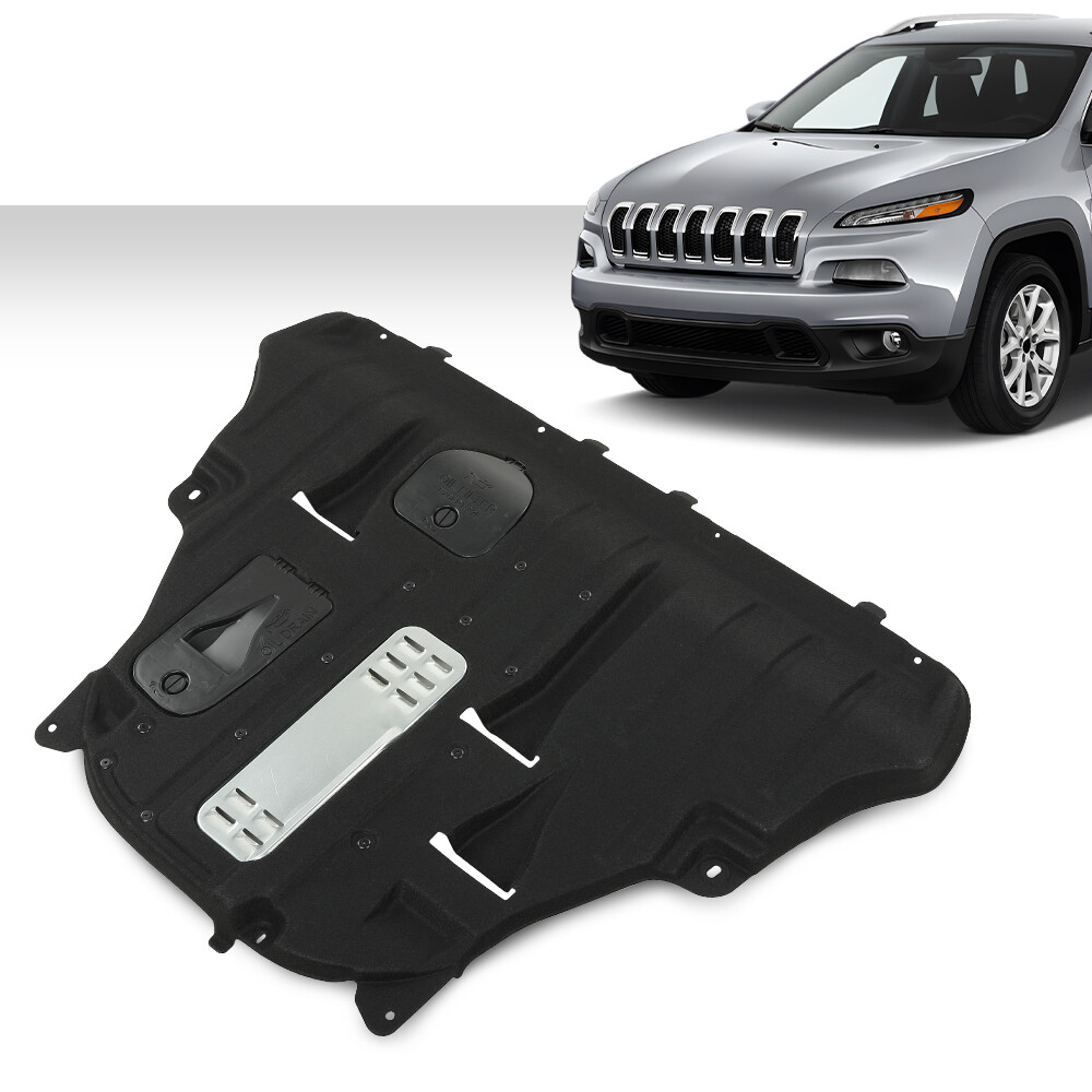 Fit For 15-18 Jeep Cherokee Center Engine Splash Shield Guard Under Cover