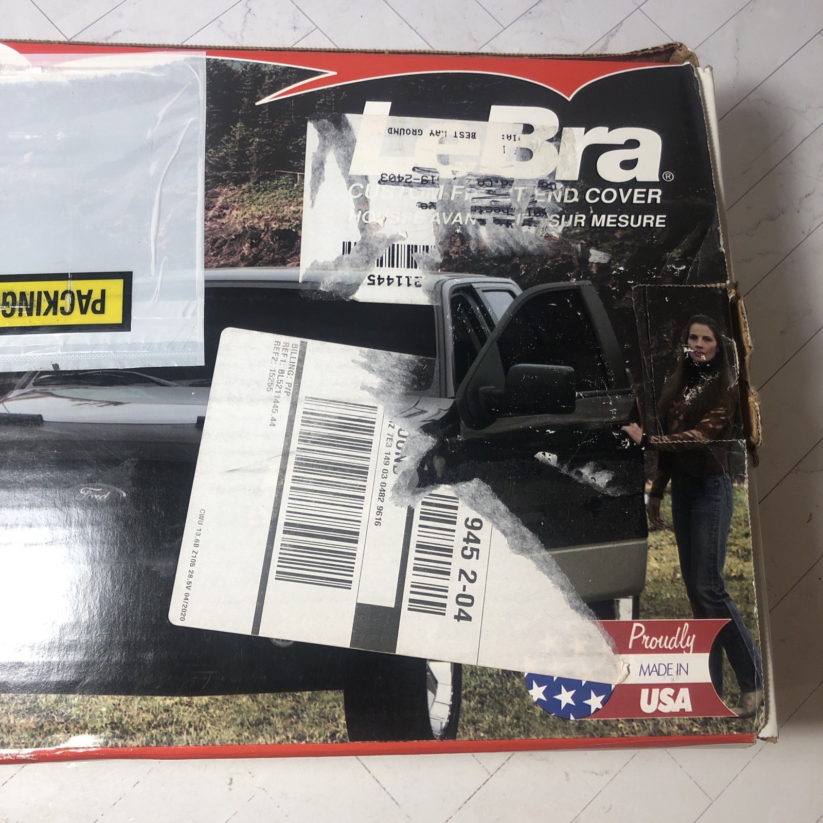 LeBra front end cover 1991-1993 Chrysler Country Dodge Caravan Plymouth Voyager