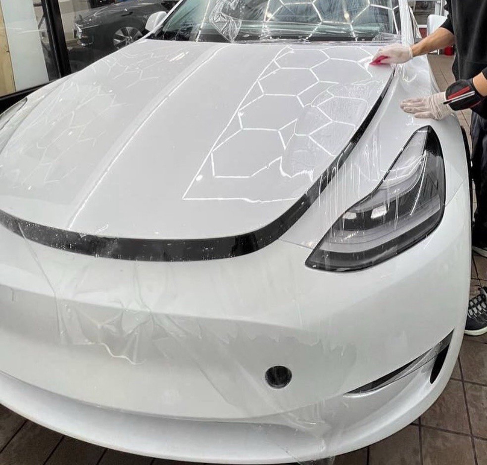 3M Tesla Model 3 2020-2025 PreCut Paint Protection Film Clear Bra PPF Front