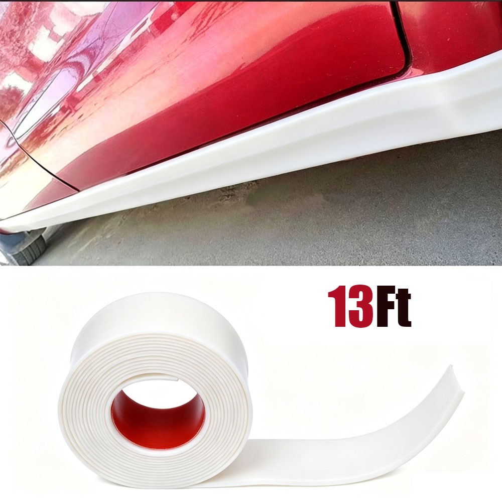 13Feet For Subaru Accessories Rubber Side Skirts Edge Guards Protector Body Trim