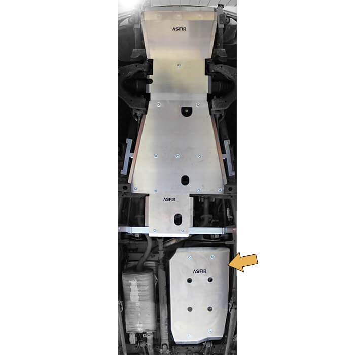 Asfir 4×4 534470 Fuel Tank Skid Plate for Lexus/Toyota 4.7