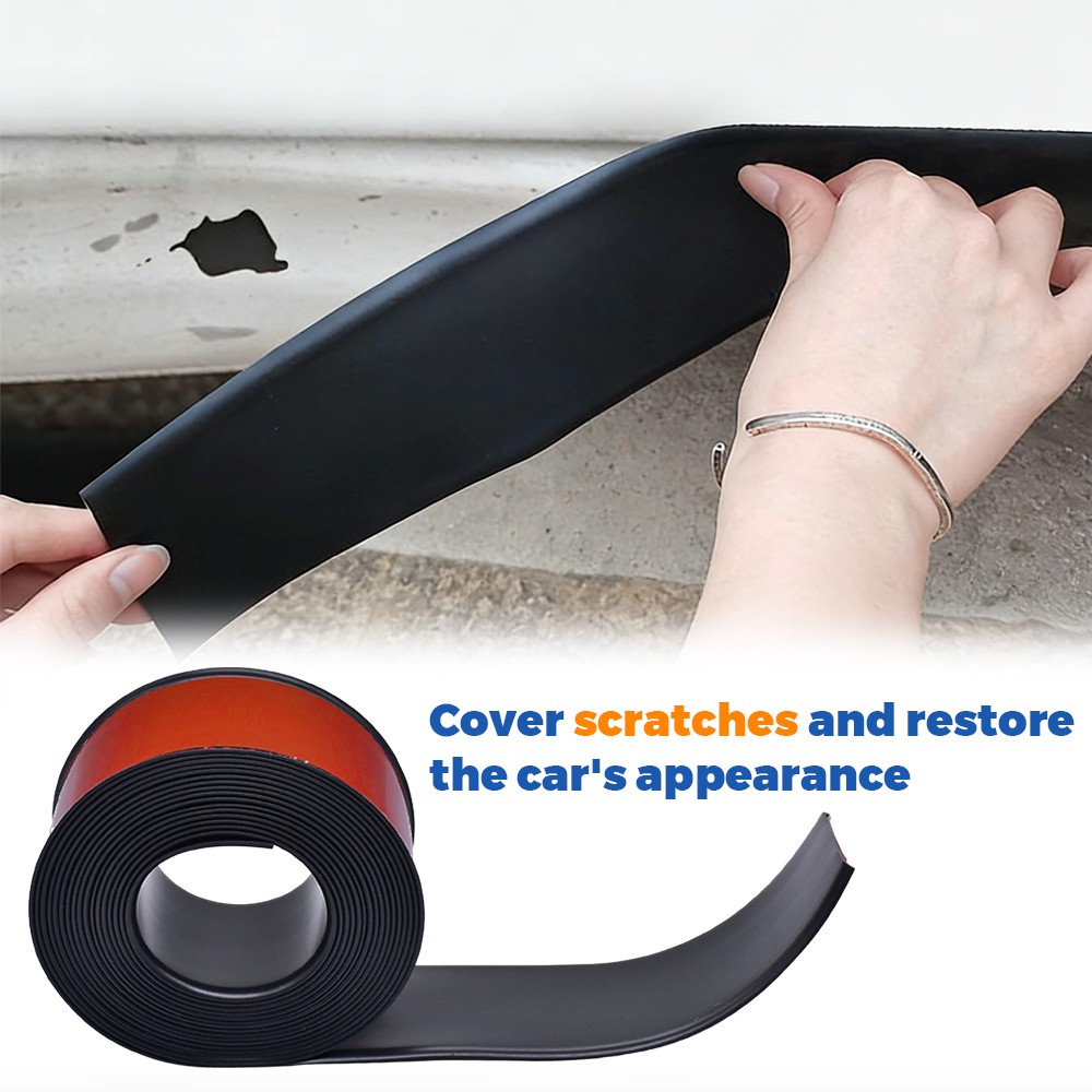 For Most Chrysler 4M Rubber Side Skirt Rocker Panel Trim Bumper Protector Strip