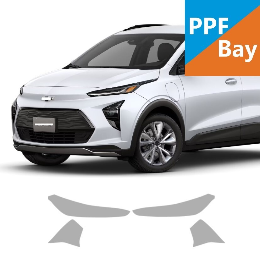 For Chevrolet Bolt EUV 2022-2023 Headlights Paint Protection Film PreCut PPF