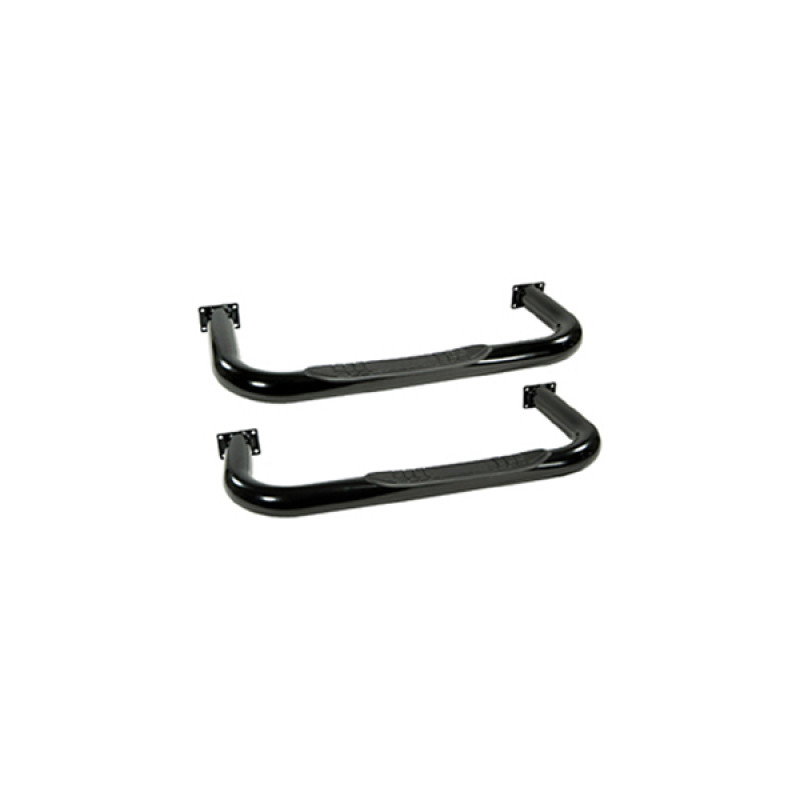 Rugged Ridge 11590.01 3in Round Tube Side Steps for 76-83 CJ5