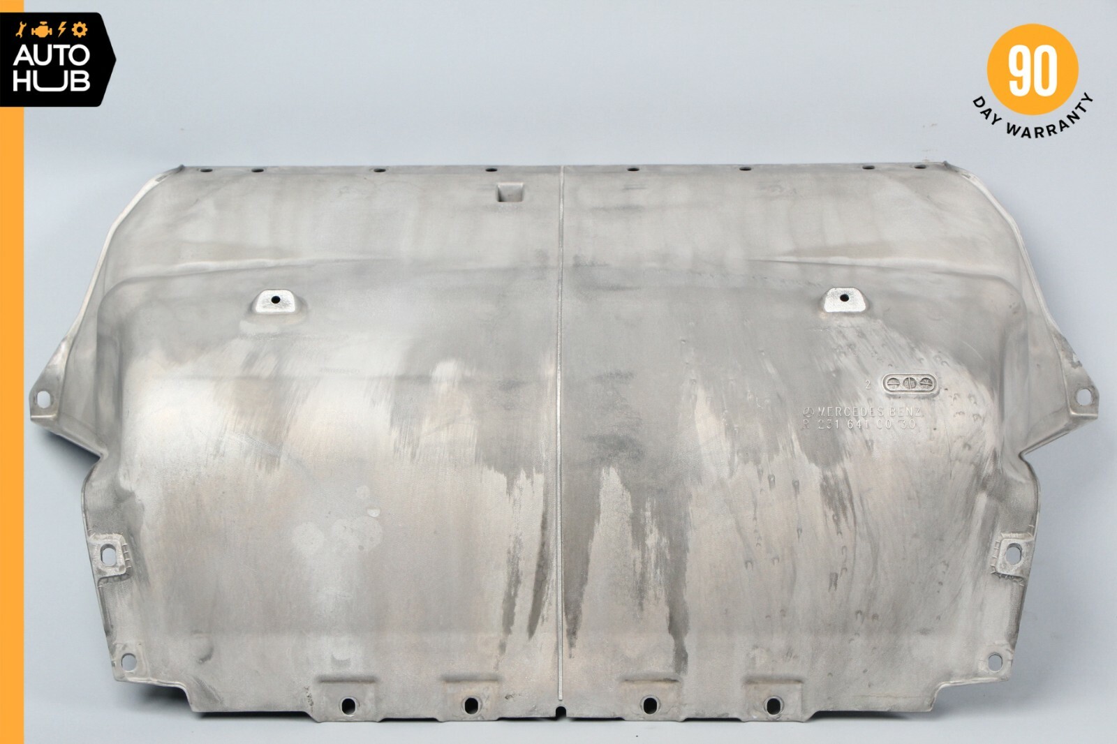 13-20 Mercedes R231 SL400 SL550 Trunk Inside Fuel Tank Shield Guard OEM 62k