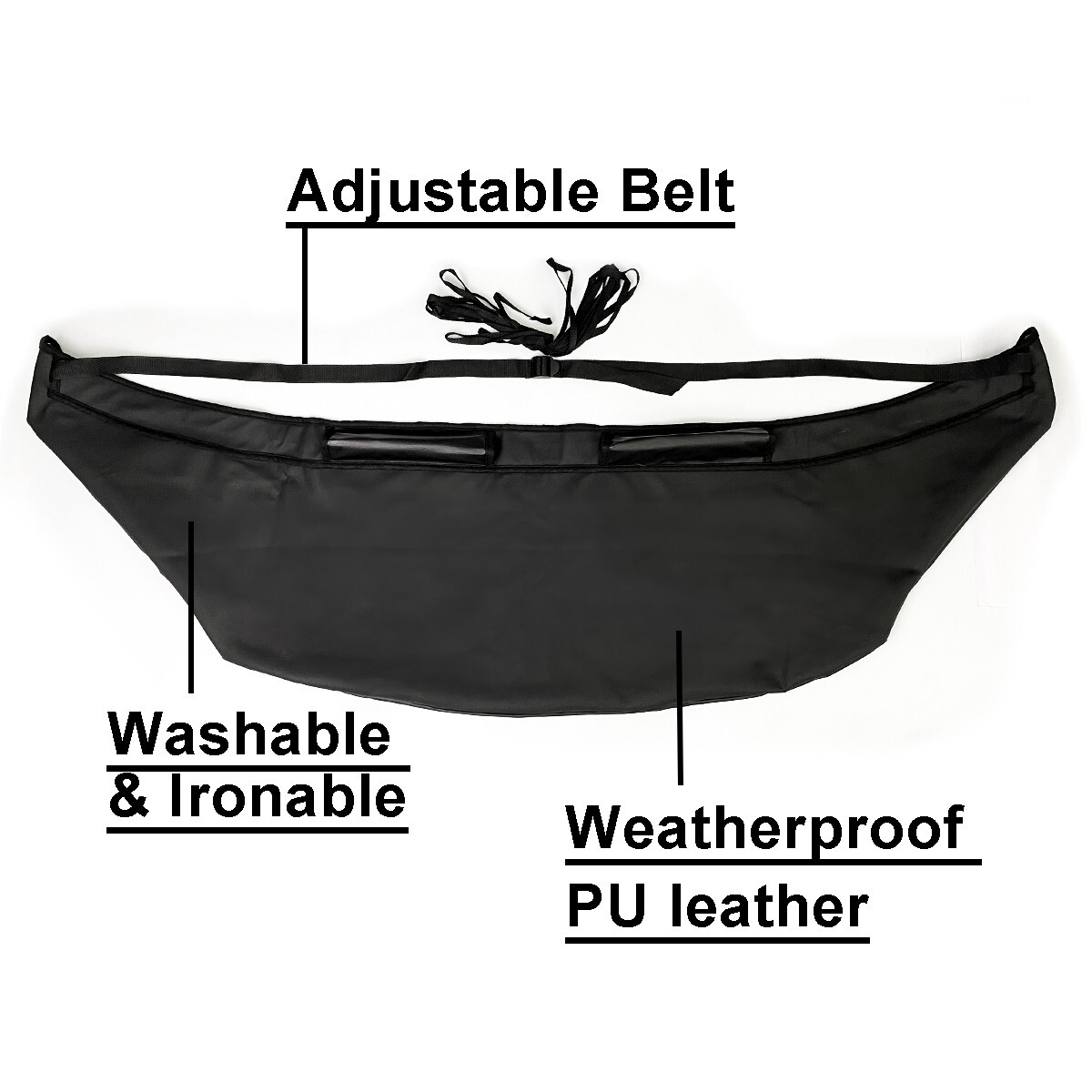 Black Car Bonnet Hood Bra For Honda Civic 2001-2006 Protector Mask Cover