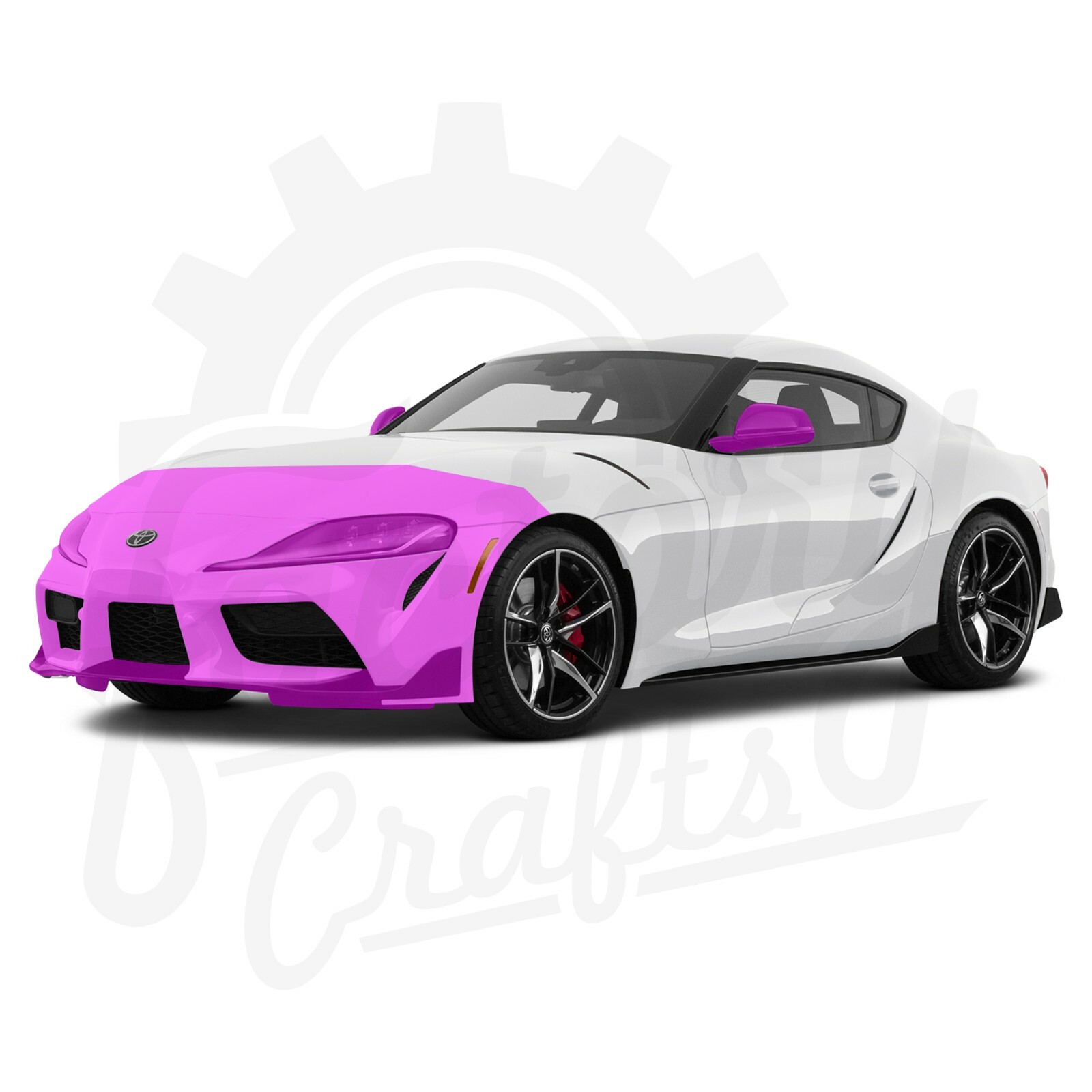 Stone Guard Paint Protection Film Clear Bra PPF For Toyota GR Supra 20-21 H-F