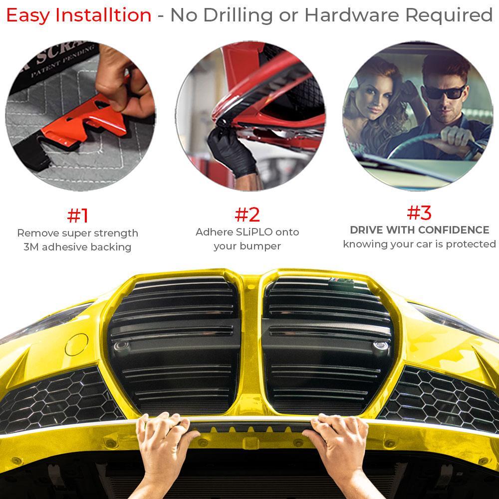 SLiPLO DIY Bumper Scrape Protector – Easy Install, Ultimate Protection