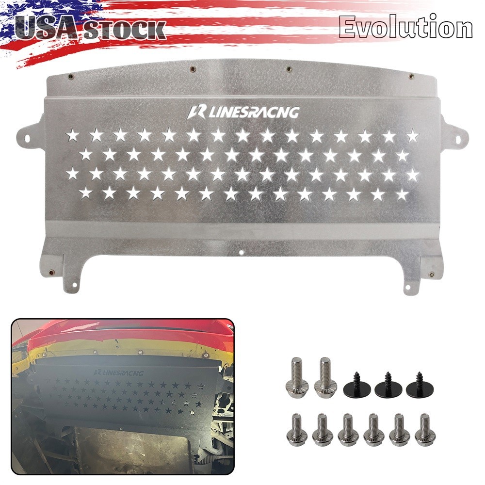 Aluminum Silver Skid Plate for BMW F80 M3 F82 F83 M4 S55 3.0L Turbo 2014-2020