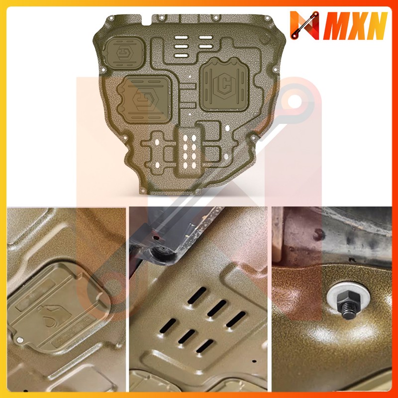 Aluminum alloy engine lower Chassis Armor guard plate For Toyota Rav4 XA60 2026+