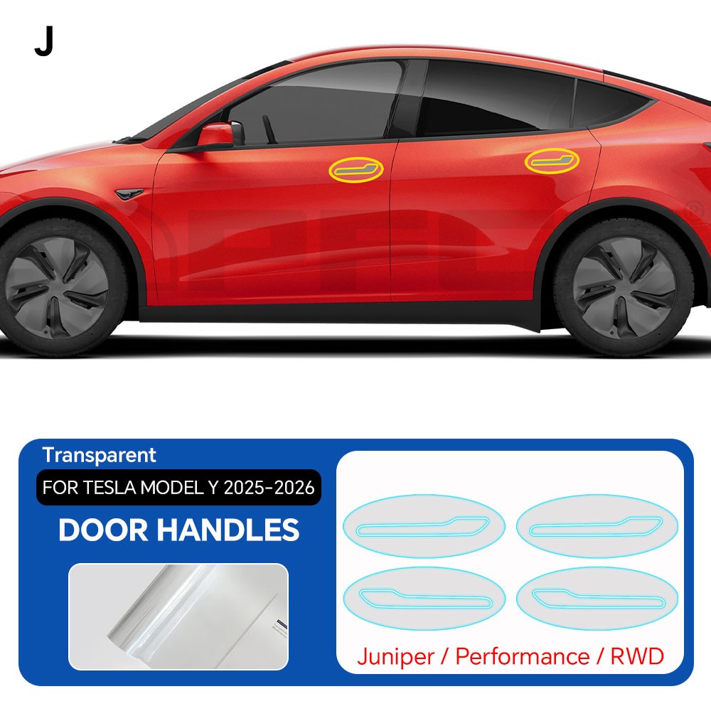 Matte Pre-Cut Full Body PPF Kit for Tesla Model Y Juniper 2025 2026 Protection
