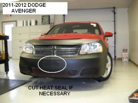 LeBra for Dodge Avenger 2011-2014 Front End Cover Hood Car Mask Bra 551307-01