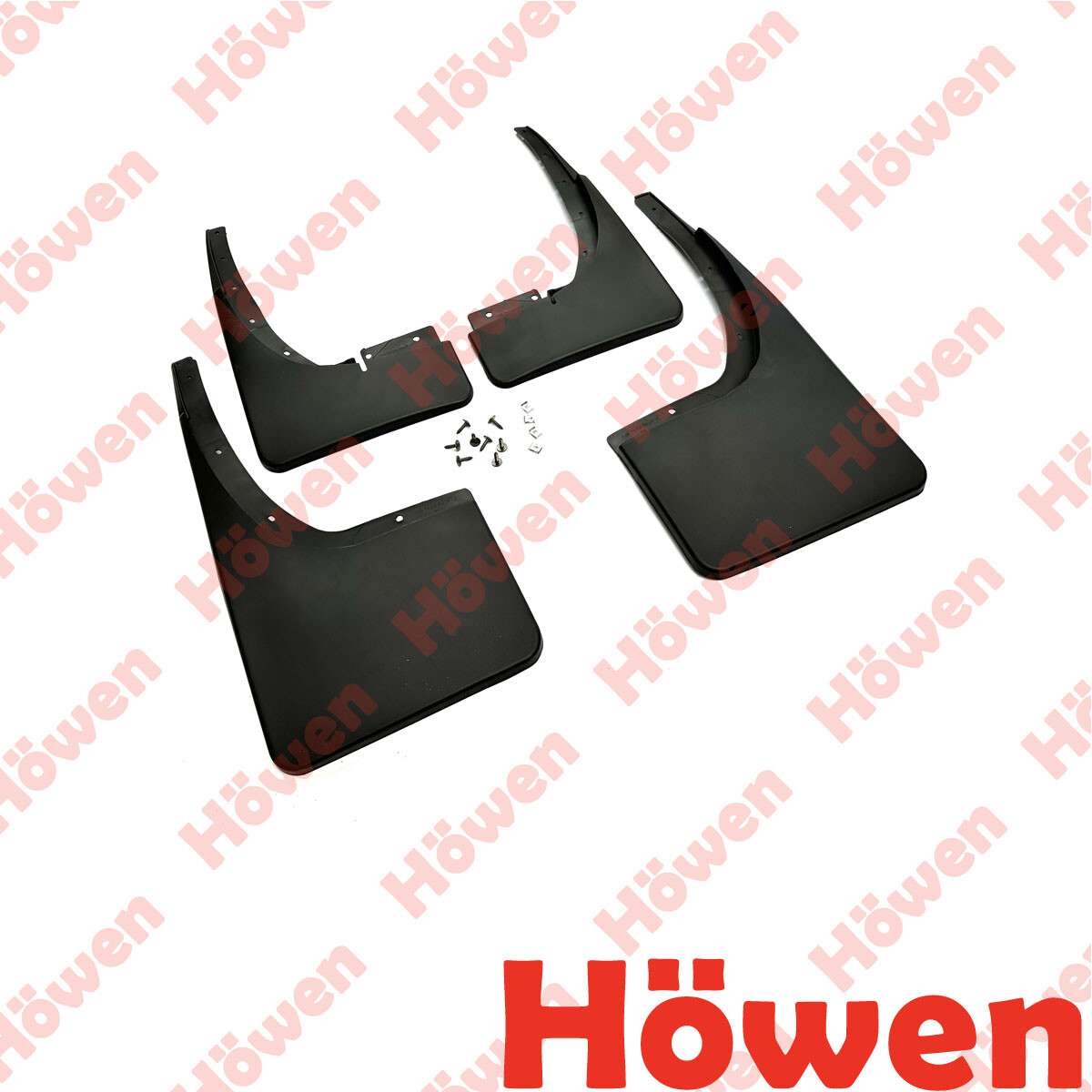 Easy Fit Mudflaps Front Rear For Ford Ranger 2012-2018 Howen