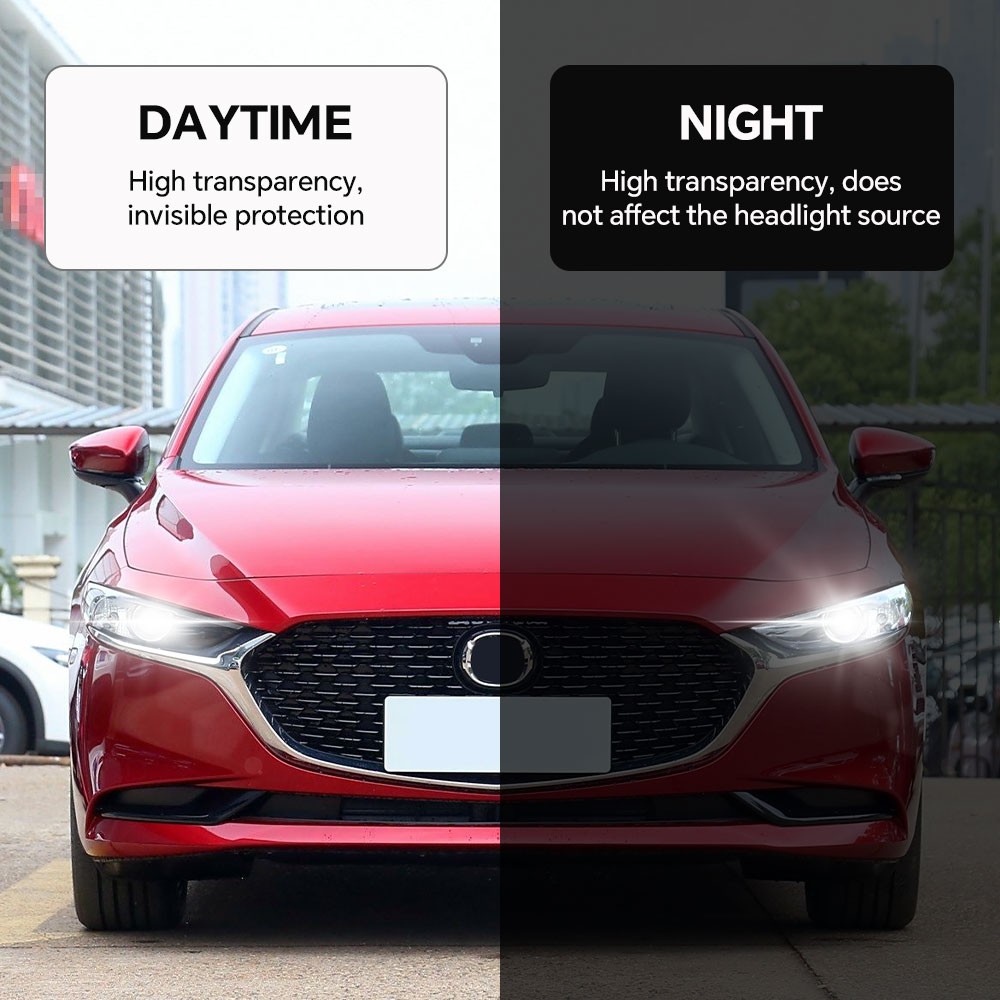 Mazda 3 Sedan 2019-2026 Rearview Mirror PreCut Paint Protection Clear Bra PPF