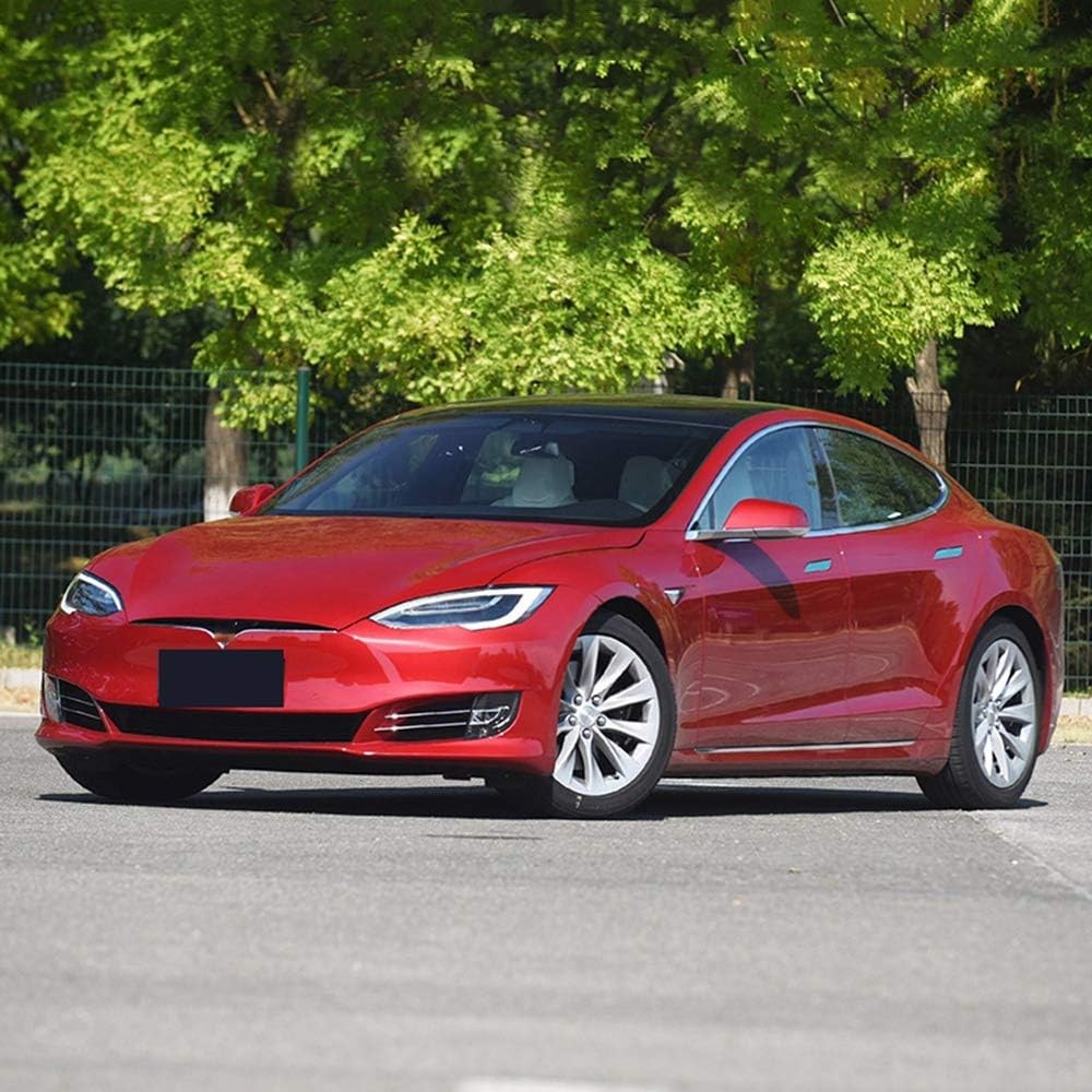 Side Mirror Cover Cap Tesla Model S 2016-2020 ABS Carbon Fiber