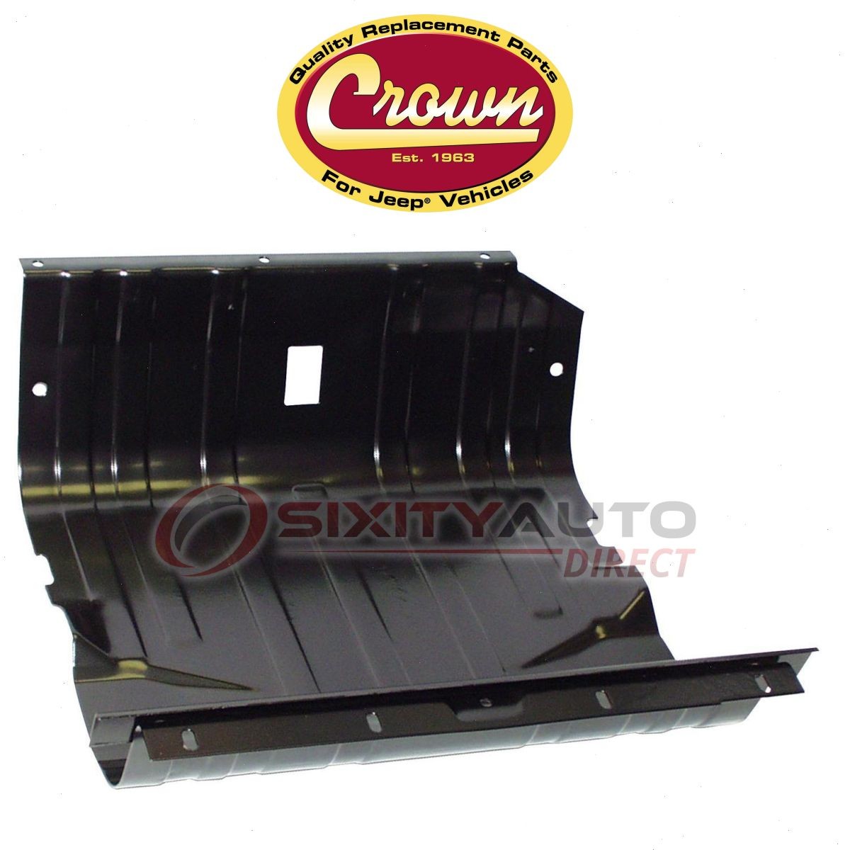 Crown Automotive Fuel Tank Skid Plate for 1976-1986 Jeep CJ7 – Body Frame rj