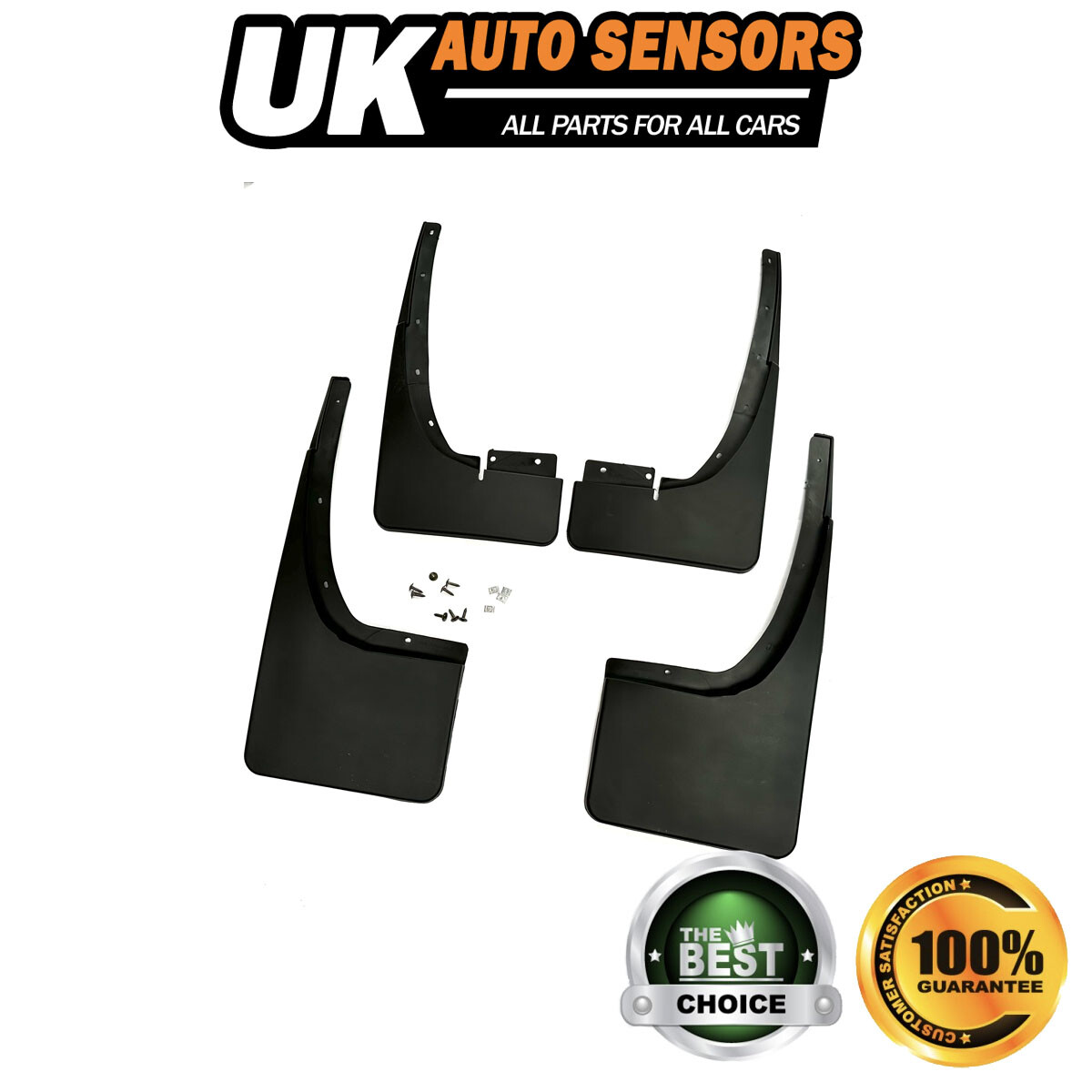 Full Set Rubber MudFlaps For Ford Ranger 2012-2018 AST