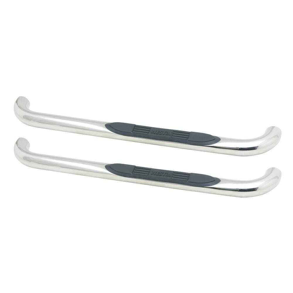 Westin E-Series 3 Nerf Step Bars Polished Polished Stainless Steel 23-1320