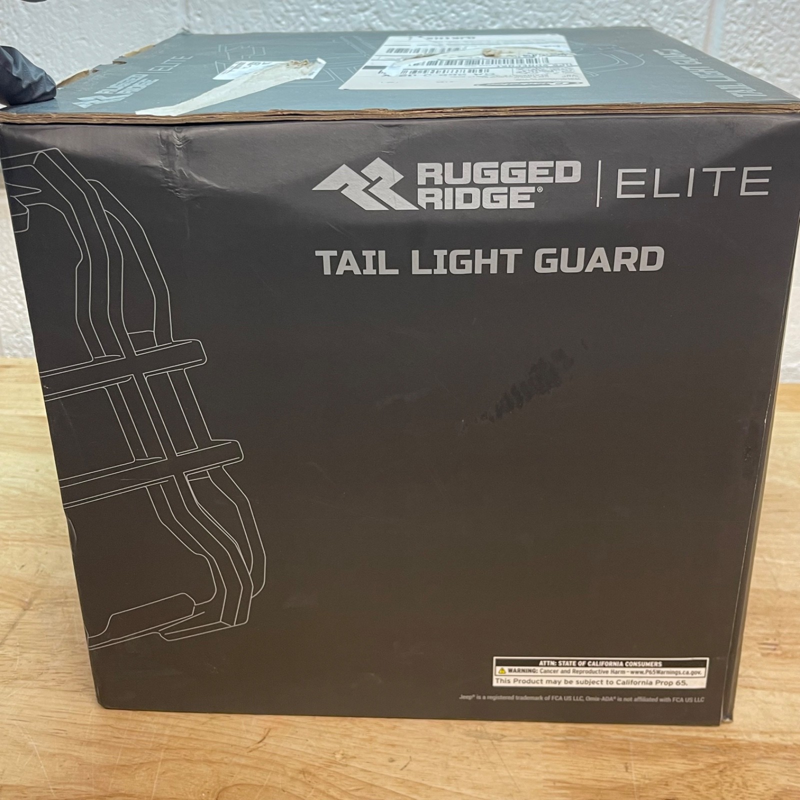 Rugged Ridge Tail Light Guard for 2018-2026 Jeep Wrangler 11226.12
