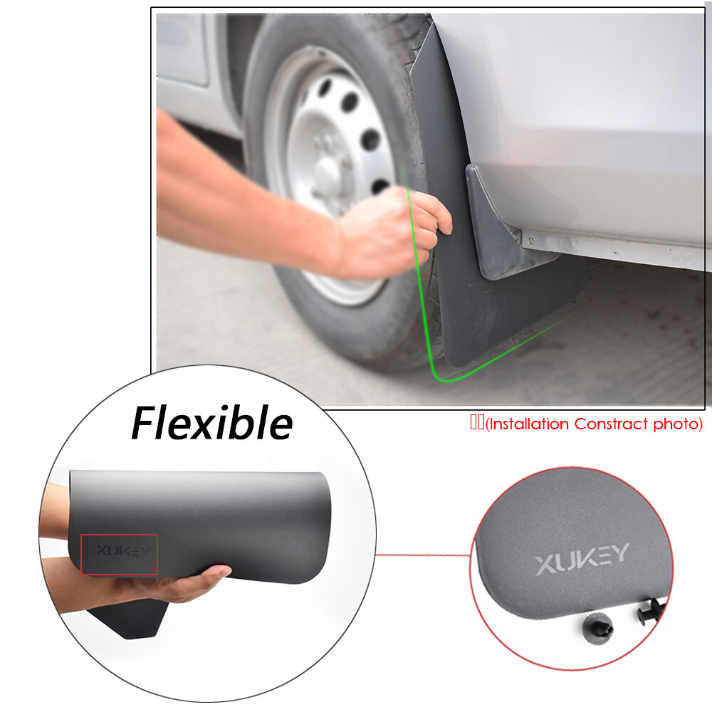 XUKEY Mud Flaps Mudflaps Mudguards Splash Guards For Nissan Car SUV Pickup Truck