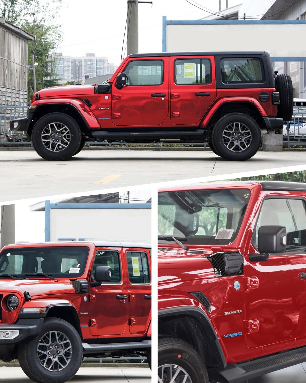 Cowl Body Armor Corner Guards 2021 2022 2023 2024 2025-Present Jeep Wrangler