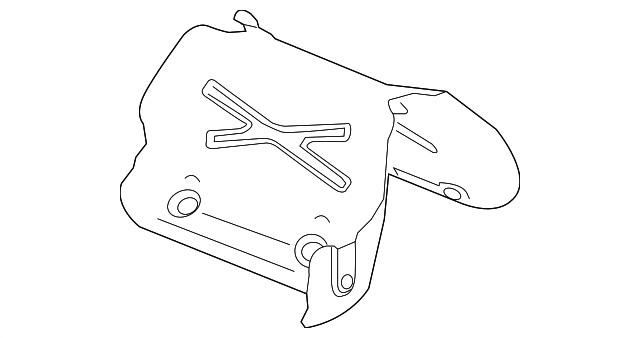 Genuine GM Fuel Tank Shield 23463337