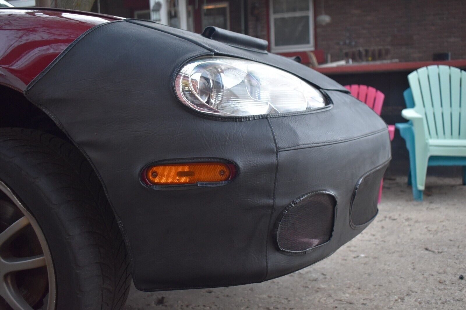 Lebra Front End Mask Cover Bra Fits MAZDA MIATA 2001 2002 2003 2004 2005 01-05