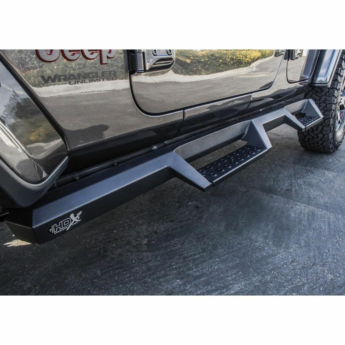 Westin 56-14065 HDX Drop Nerf Step Bars Fits 18-23 Wrangler (JL)