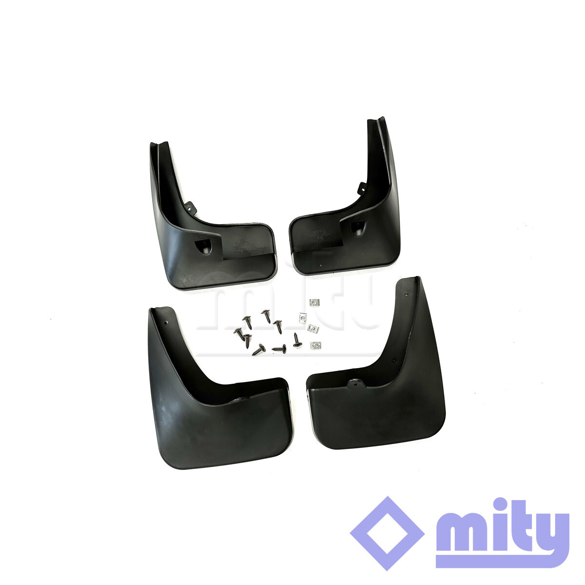 Tailored Mud Flaps Set of 4 For Citroen C2 2006-2013 Mity