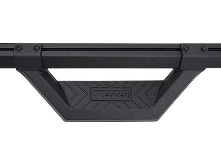 Dee Zee DZ66321CTB For Hex Cast/Txt Black Side Step Crew Cab (No Brackets)