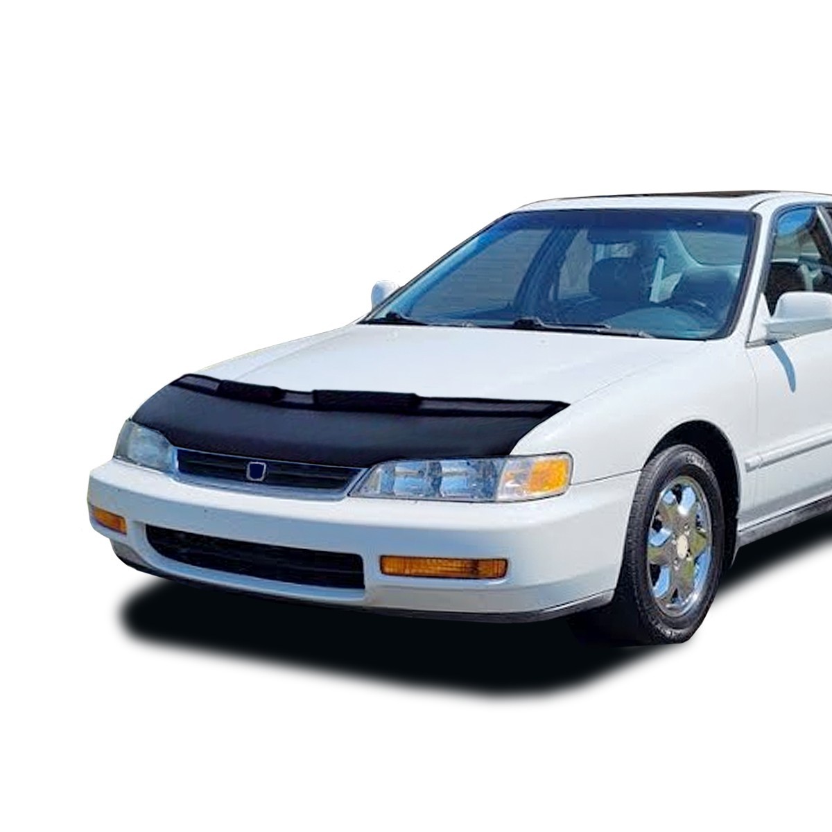 Black Car Bonnet Hood Bra Cover Mask For Honda Accord 1994-1997