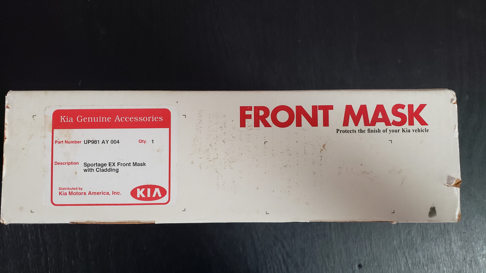 Kia Sportage EX Front End Mask Genuine Parts Brand New Open Box Ready to Ship
