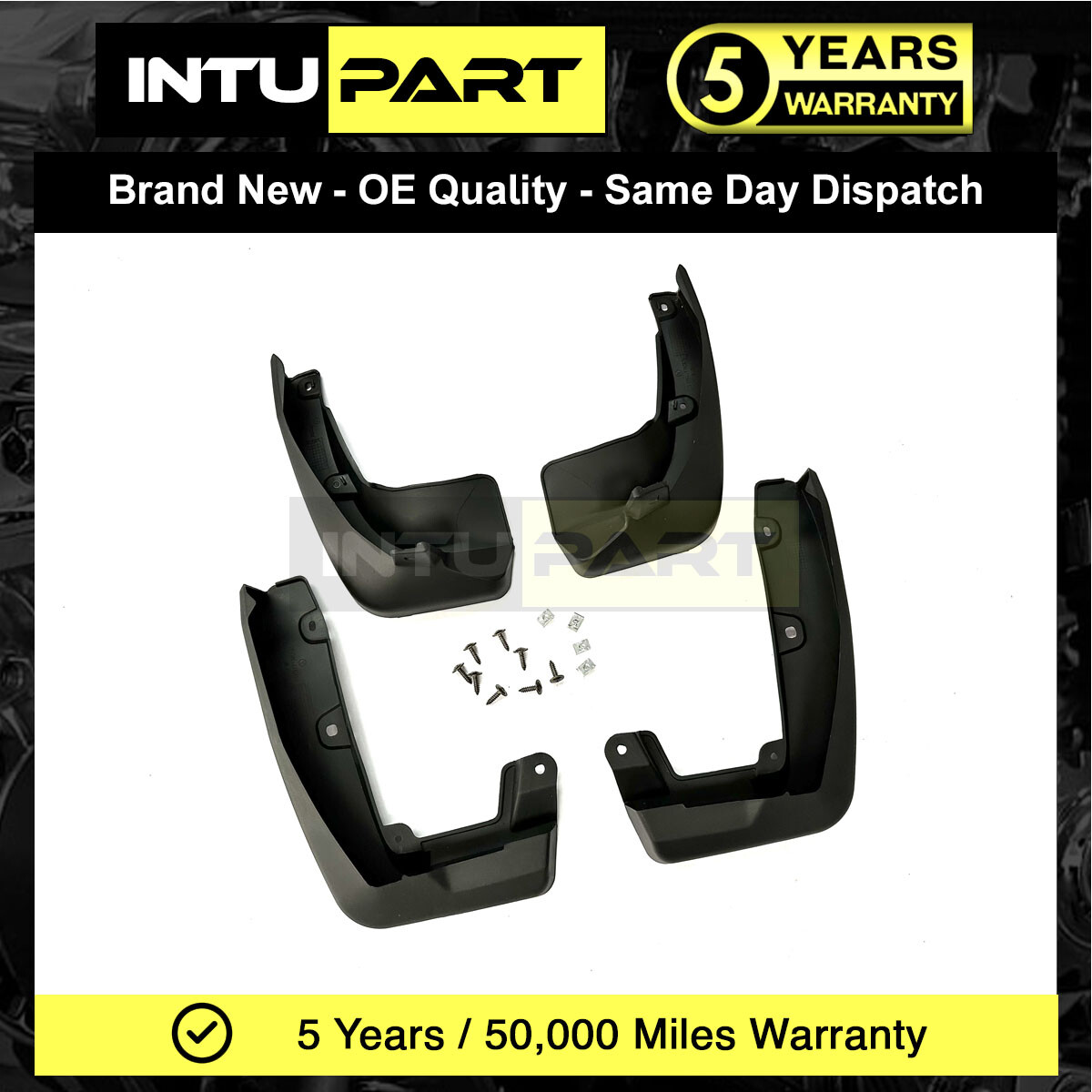 Full Set Rubber MudFlaps For Honda CR-V 2017-2020 Intupart