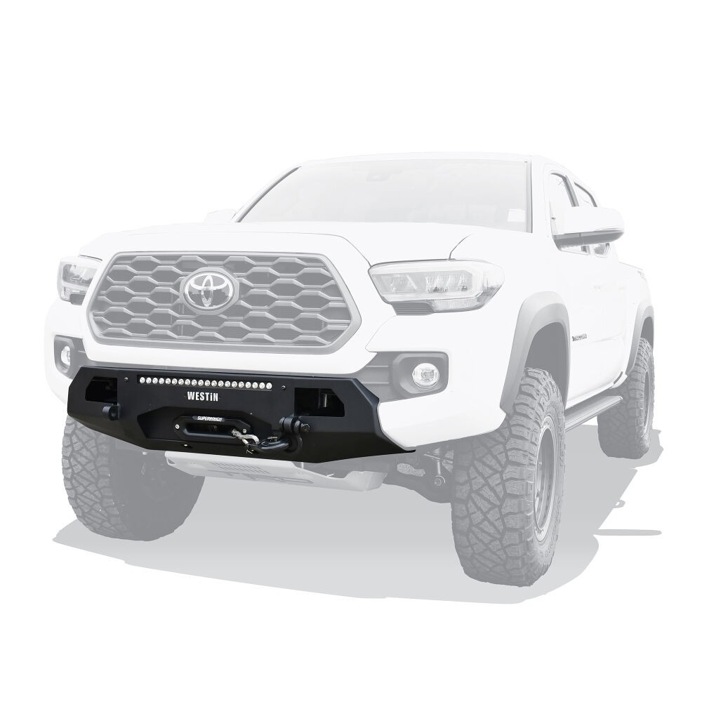 Pro-Series Mid Width Front Bumper Black #58-311045 Westin