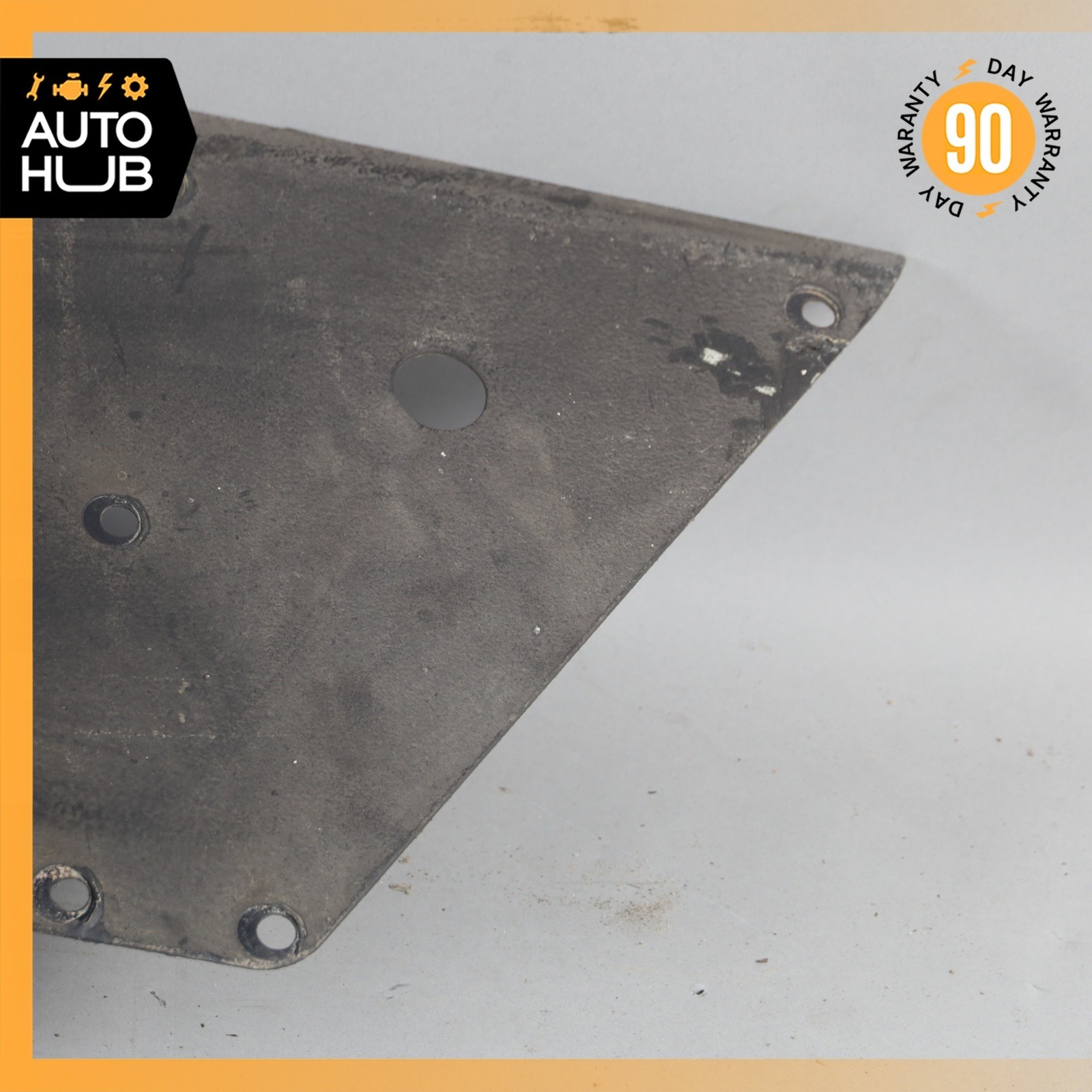 05-18 Mercedes W463 G550 G63 Rear Lower Fuel Tank Skid Plate Metal Shield OEM