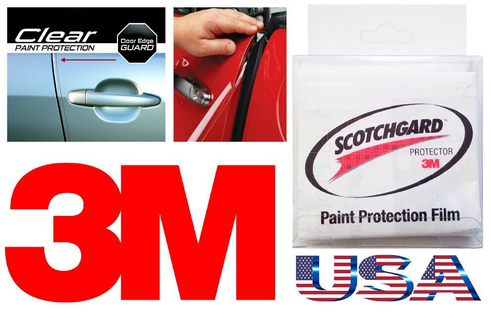 3M Door Edge Guard .4 X 5yds Clear Roll Protection Film UV For Car Truck Van ATV