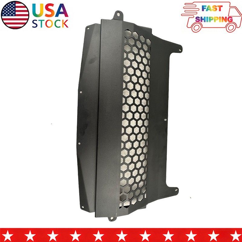 Black Aluminum Oil Cooler Skid Plate For BWM S55 F80 M3 F82 F83 M4 3.0L Turbo