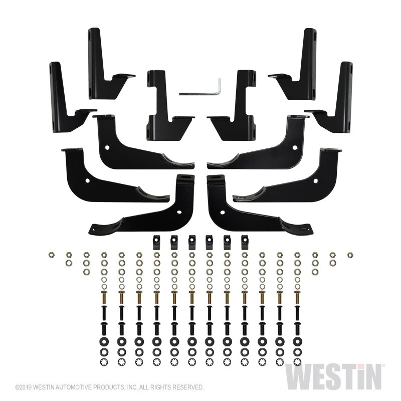 Westin 21-24165 PRO TRAXX 4 Oval Nerf Step Bars Black 2020–2026 Jeep Gladiator