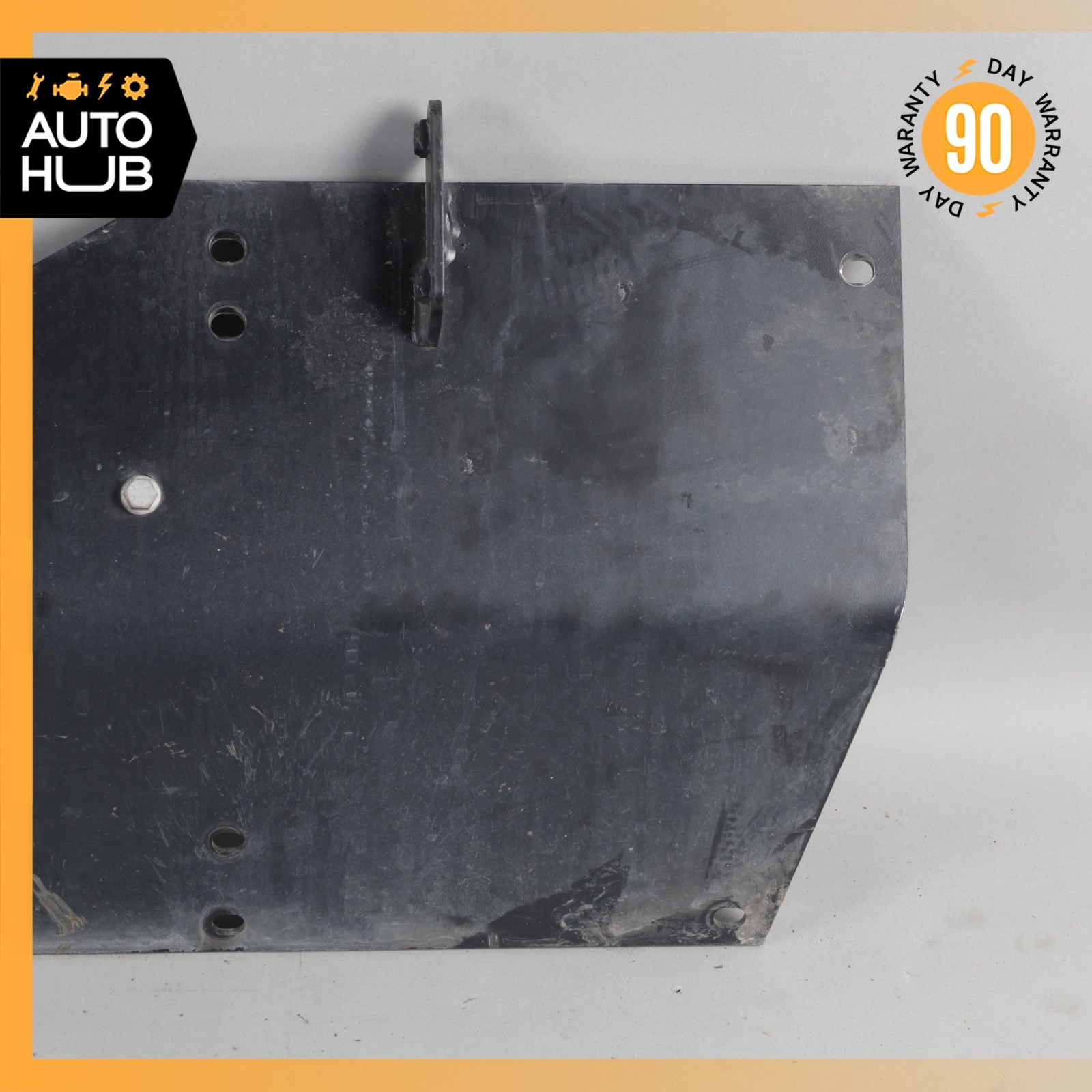 13-18 Mercedes W463 G550 G63 Rear Lower Fuel Tank Skid Plate Metal Shield OEM