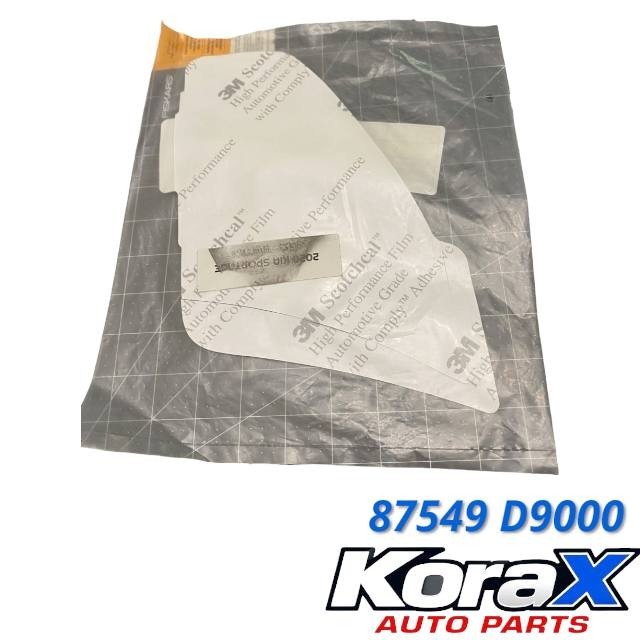 2016-2022 KIA SPORTAGE REAR RIGHT DOOR STONE GUARD FILM NEW OEM 87549 D9000