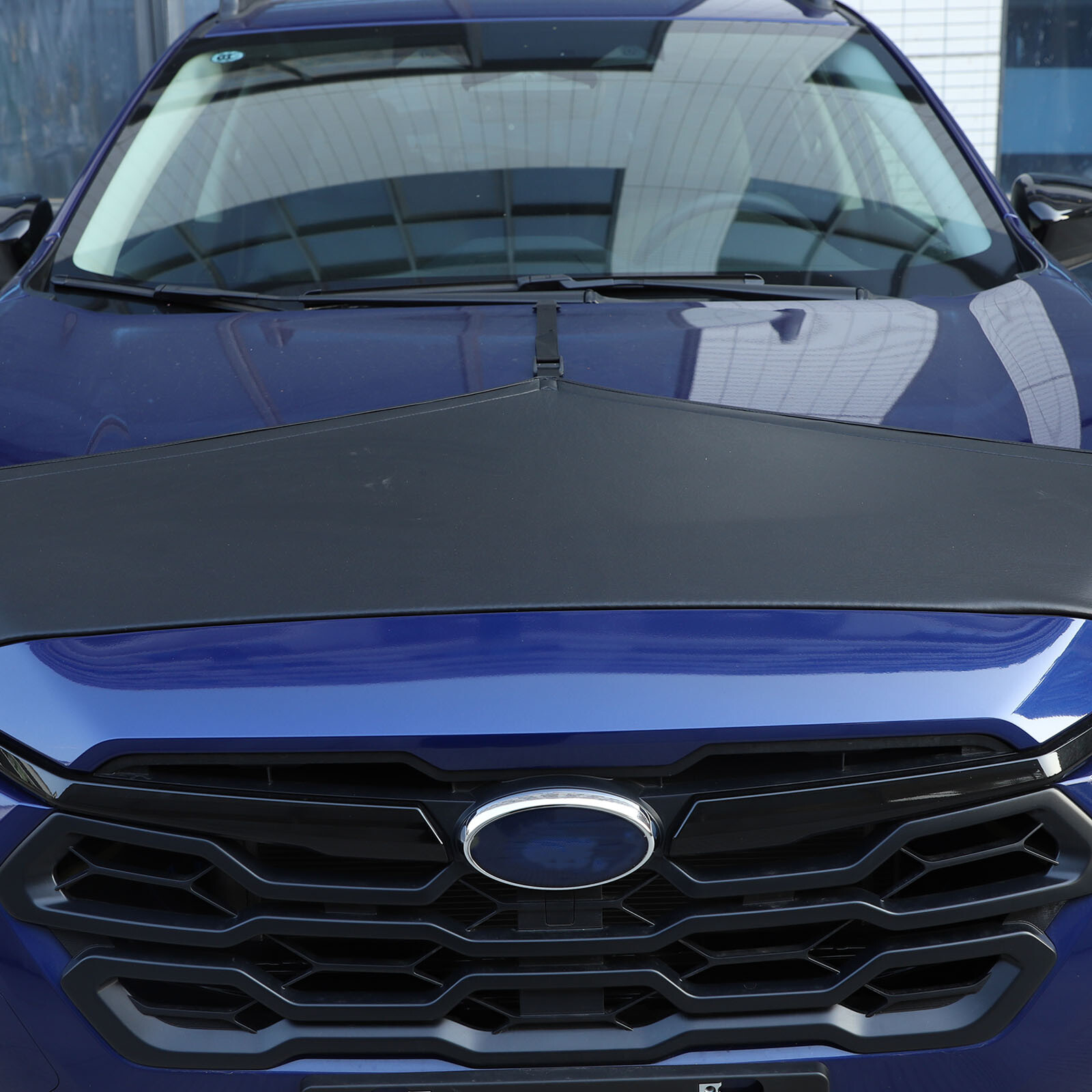 Front End Bumper Hood Mask Bra Cover Fits For Subaru Crosstrek 2024 2025 Lether