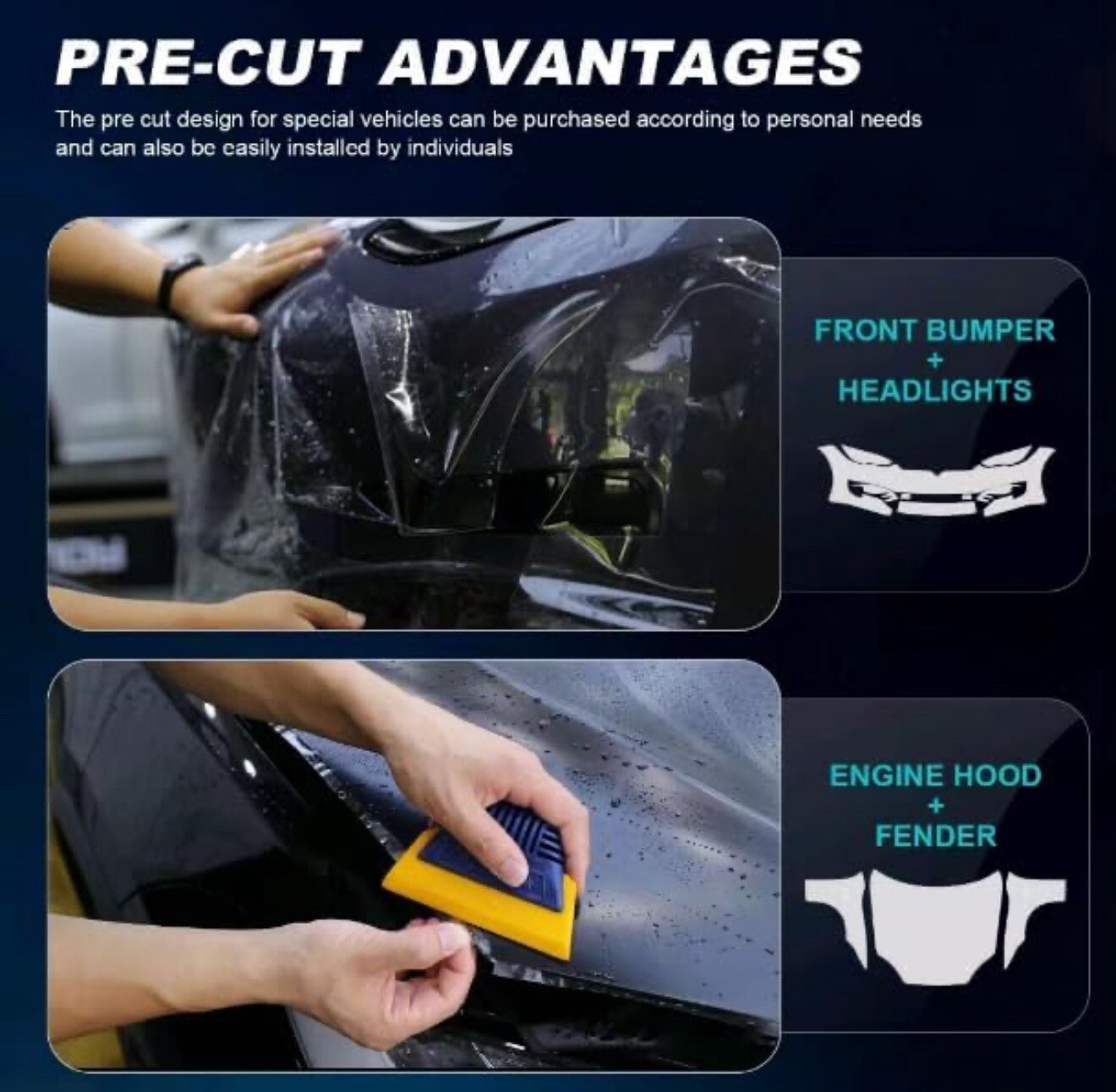 Tesla Model 3 2020-2025 Highland Entire Set 3M PPF Gloss Clear Precut Car